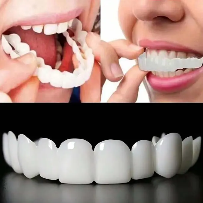 Get Ready For Easter With Our 2 Pieces Smiling Teeth Whitening Decoration Set - Second Generation Design For Effortless Use! Brighten Your Smile And Celebrate In Style!