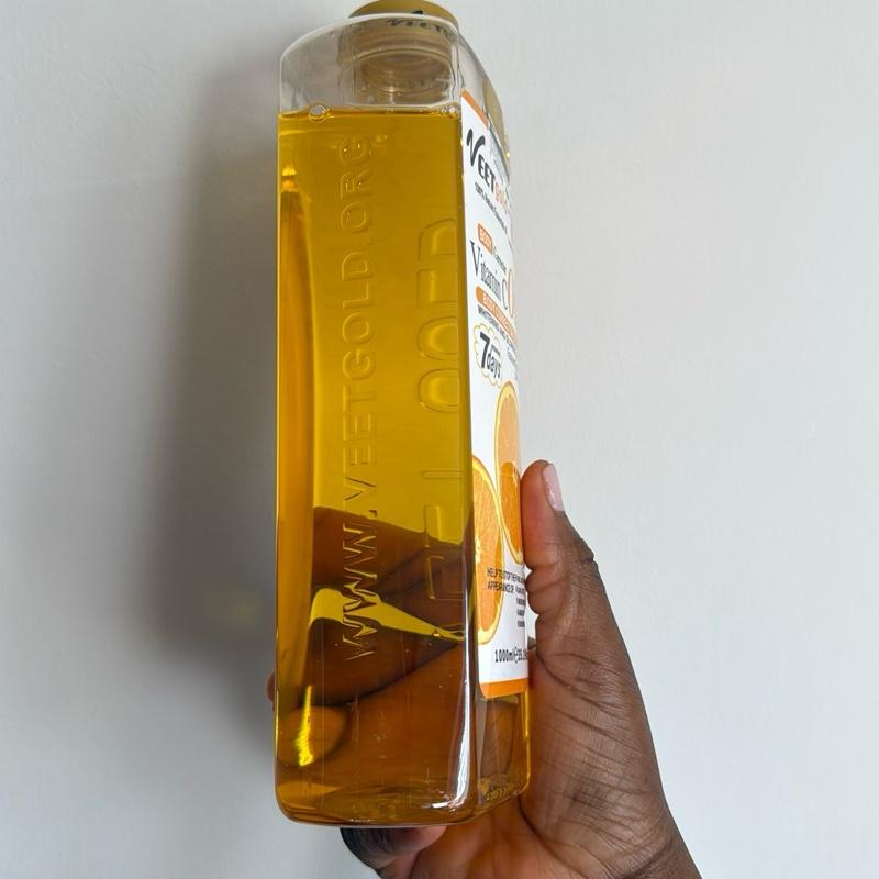 Veetgold Vit C whitening Body Oil - Nourishing body repair anti dark spot and anti aging Cosmetic 5