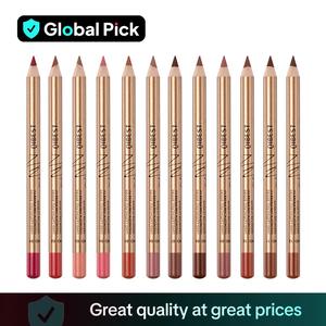 Summer Makeup, Long Lasting Lip Liner, 12pcs/set Matte Lip Liner, Smudge Proof Easy Coloring Lip Liner Pen, Lip Makeup, Girls and Women Makeup Accessories, Lipliner Set