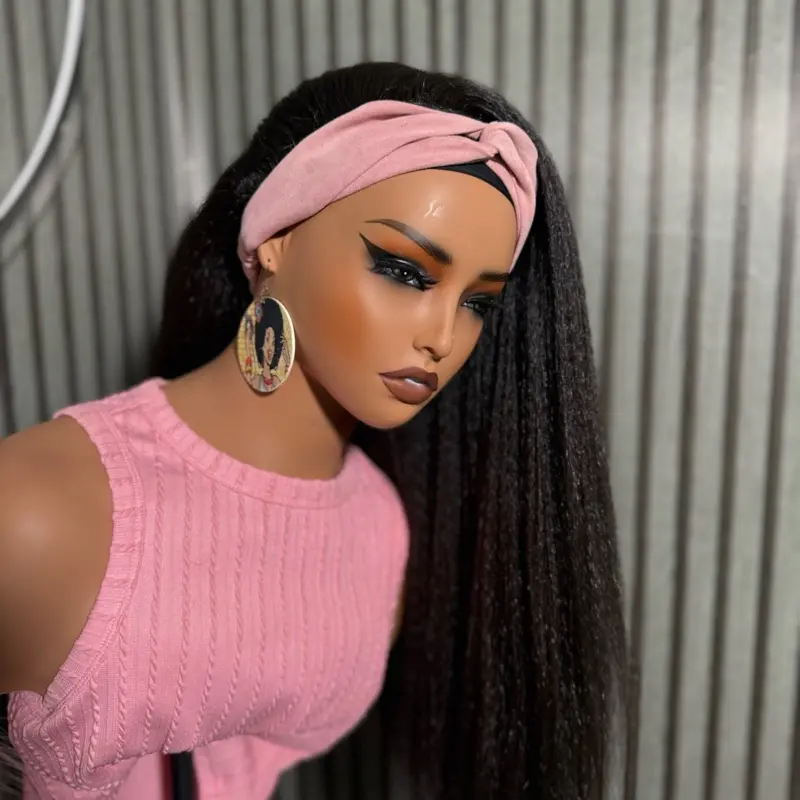 Yaki straight headband wig
