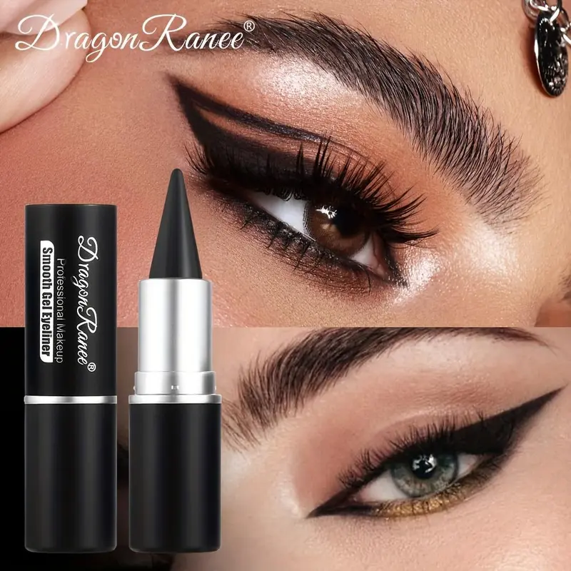 Waterproof Eyeliner Pencil, Quick Drying, Sweat Resistant - Durable, Long-Lasting Cream Eyeliner for Novice, Holiday Makeup 1