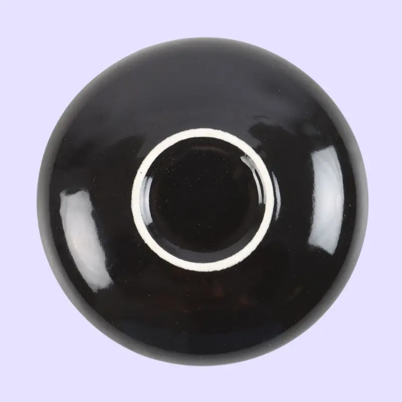 Round Black & Gold Talking Board Trinket Dish 3