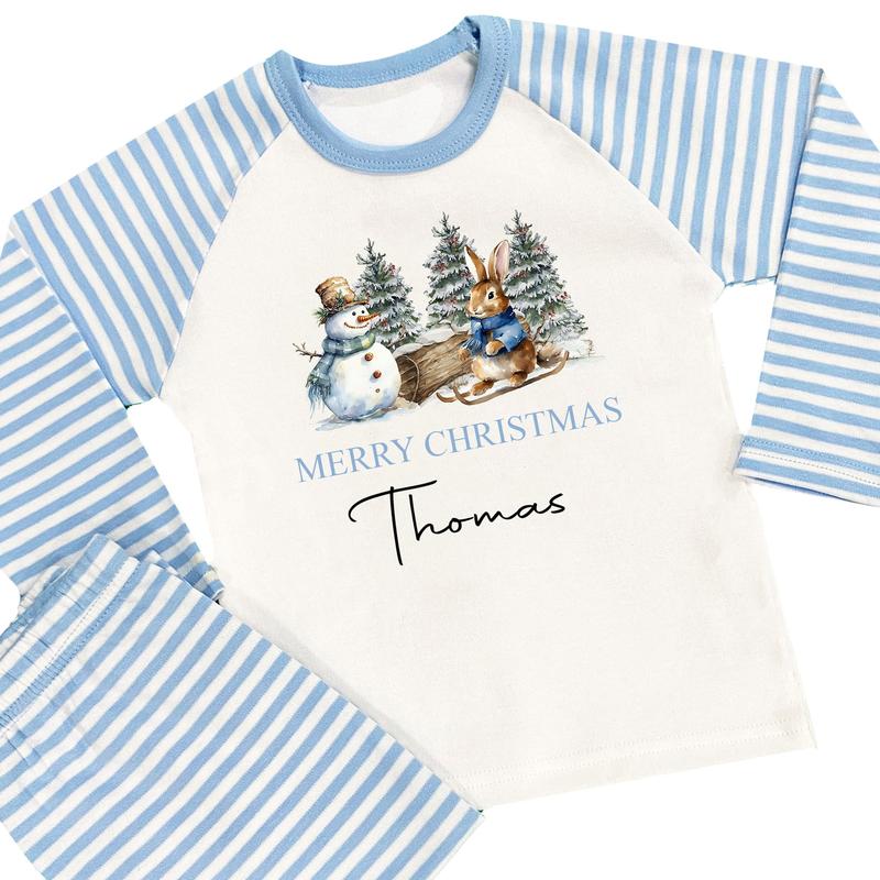 Personalised Boys Christmas Pyjamas 3