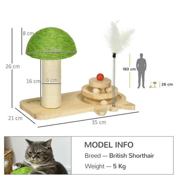 Cat Scratching Post - Simply Named Product Without Additional Features or Specifications 1