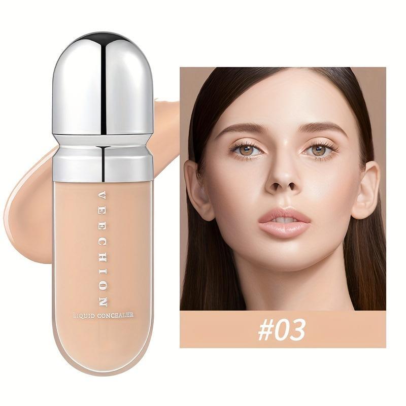 [12 Colors Full Concealer] 12 Colors Full Coverage Concealer, Long-lasting Concealer and Makeup Liquid Foundation, Facial Blemish Modifying Contour Waterproof and Hard to Fade Cosmetic Cream #01 9