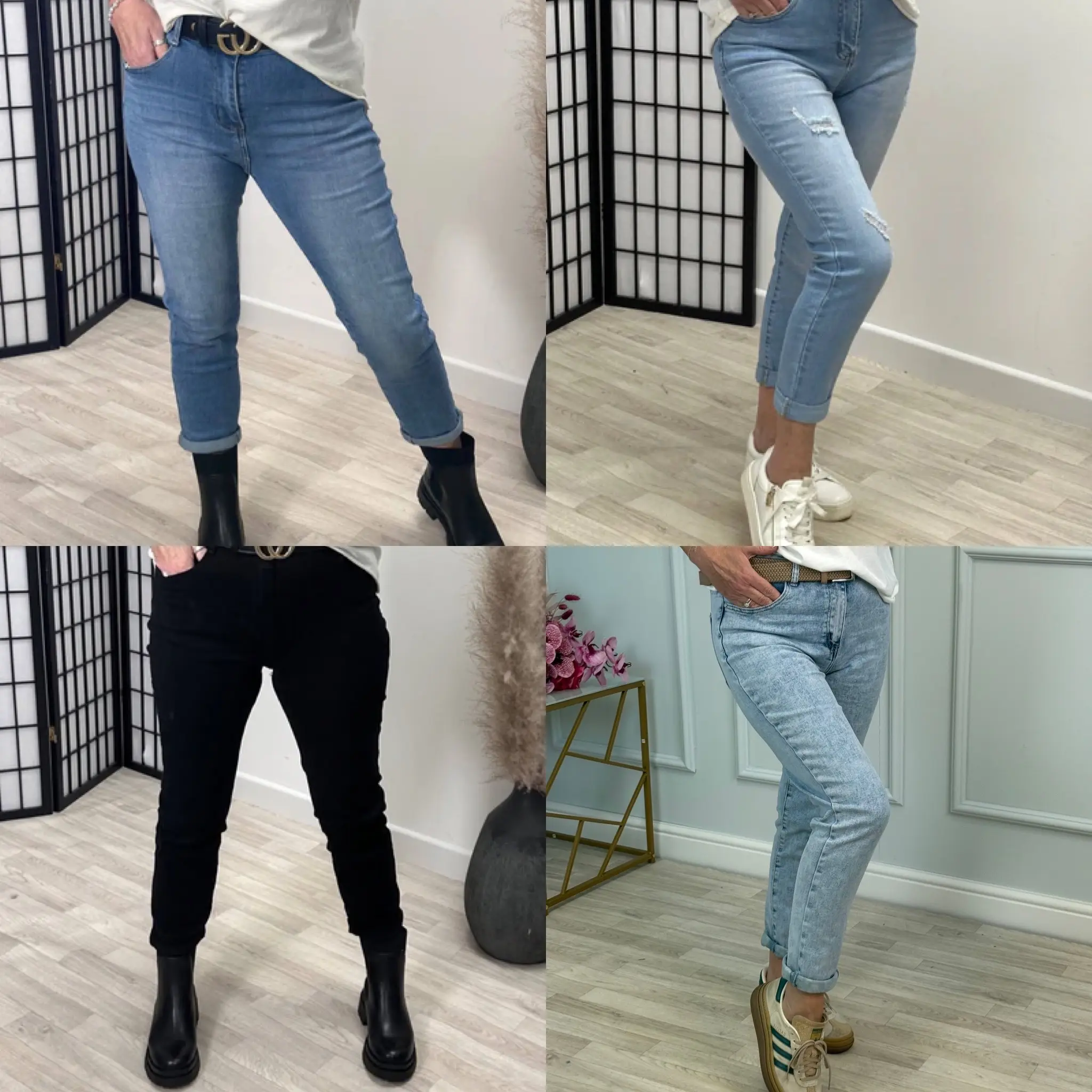 Mom Fit stretch Jeans 8-22 Curve denim Various Washes
