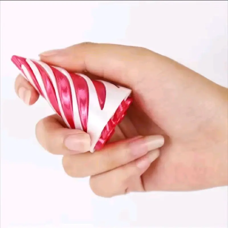 3D printed Helix screw rotating toys stress reducing tool pyramid pass through sculpture spiral cone Ornaments home decoration 3