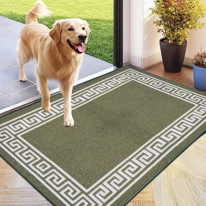 New Greeky Rug Carpet Runners for Hallways Non-Slip Long & Wide Heavy-Duty Plain Super Absorbent Indoor Stair Carpet and Kitchen Anti-slip Floor Mats -Bathroom Rug Bath Mat 7
