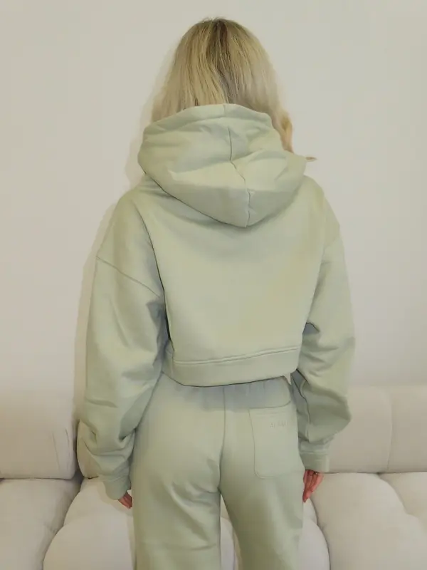 Matcha Lounge Tracksuit Bottoms- Limited Edition/ Matching Womenswear Cotton Comfort Fabric 2