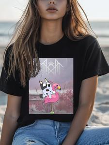 Sleep Token Graphic Meme Flamingo Tee, The Even in Arcadia Tour 2025 September and October Dates, Concert Tour 2025 Tee, Top