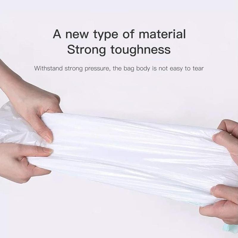 3 Rolls 15L Bin Bags Bin Liners Drawstring Rubbish Bags , Small Bin Bags Degradable Trash Bags Unscented Indoor Garbage Bags for Bedroom Kitchen Office (45x50cm, 15L) Cleaning 3