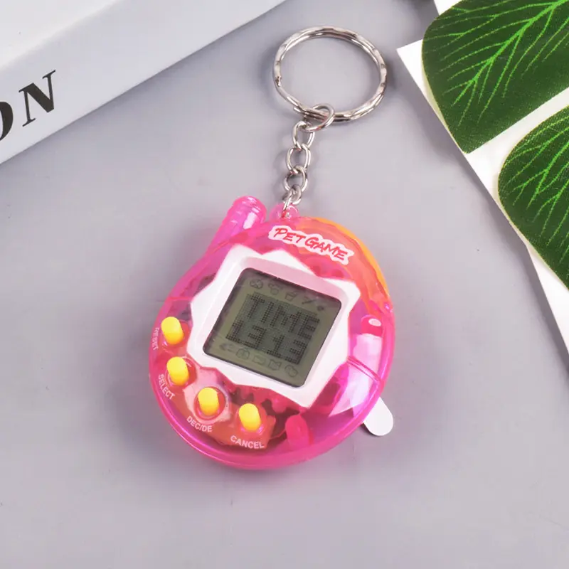 1PC Transparent Electronic Pets Tamagotchi Nostalgic 168 Pets In One Virtual Cyber Digital Nostalgic Funny Toys Pixel Funny Play 6