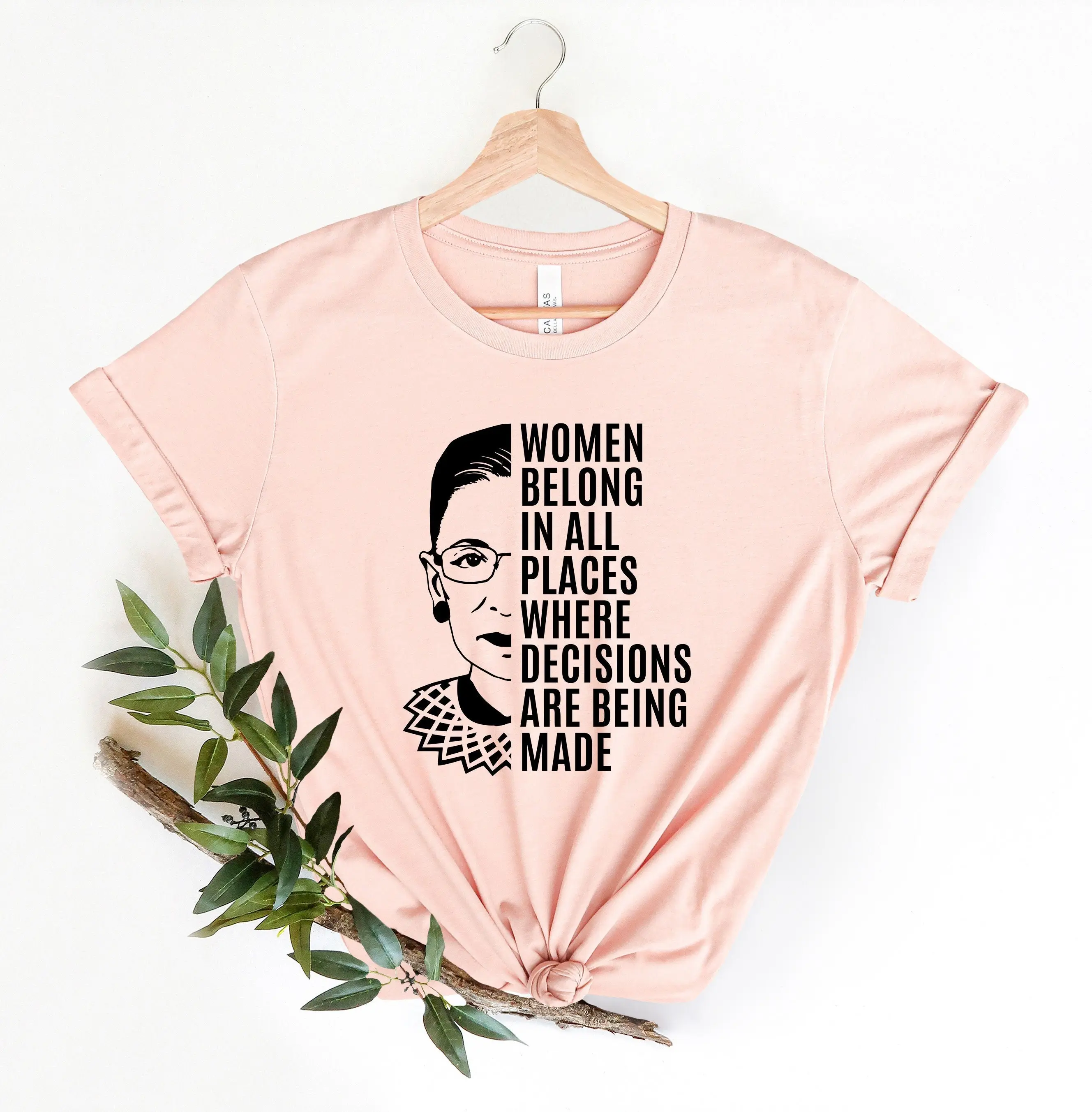 Women Belong In All Places Shirt Notorious Rbg Shirt Ruth Bader Ginsburg Shirt Rgb Shirt I Dissent Notorious Shirt Feminism Feminist