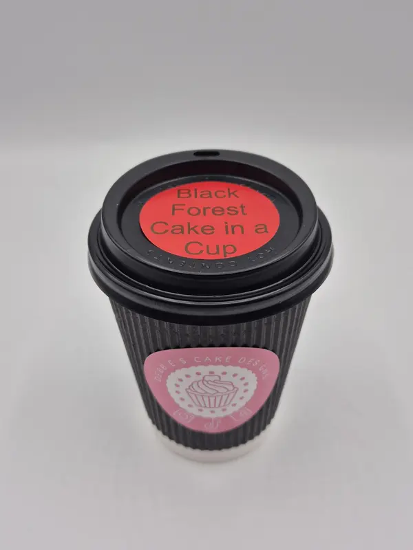 12oz Black Forest Cake in a Cup - Chocolate Dessert 1
