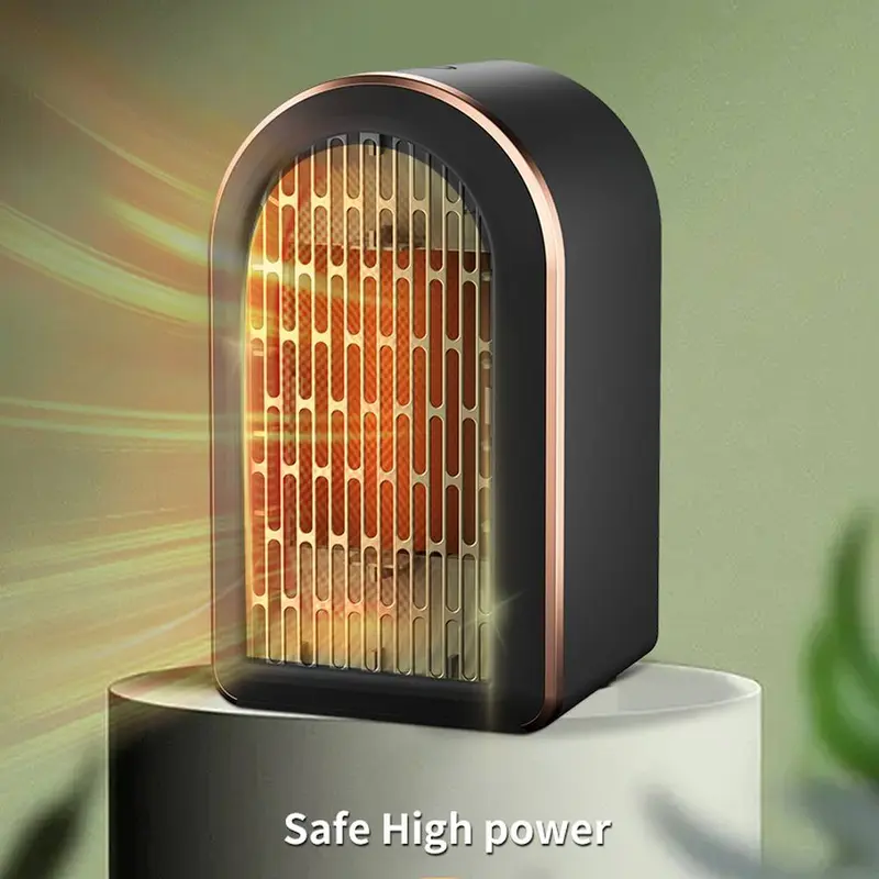 Electric Portable Space Heater 1200W Small Ceramic Fan Heater Low Energy UK Plug 4