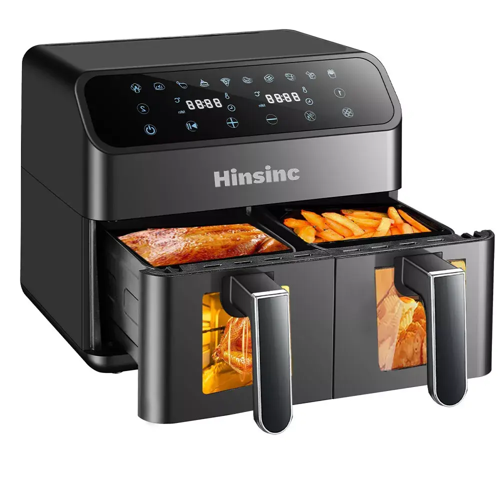 12L Digital Air Fryer Oven Cooker with Large Tray - Low Fat, Oil Free