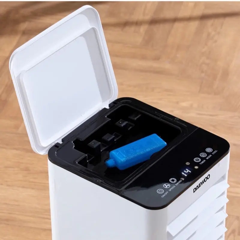 6.5L Portable Air Cooler Evaporative Fan With Remote Control LED Display - White uk seller 3