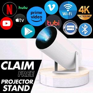 UltraBeam Hy300 Pro Smart Home Theatre Projector with Audio and Netflix Compatibility portable Multicolor