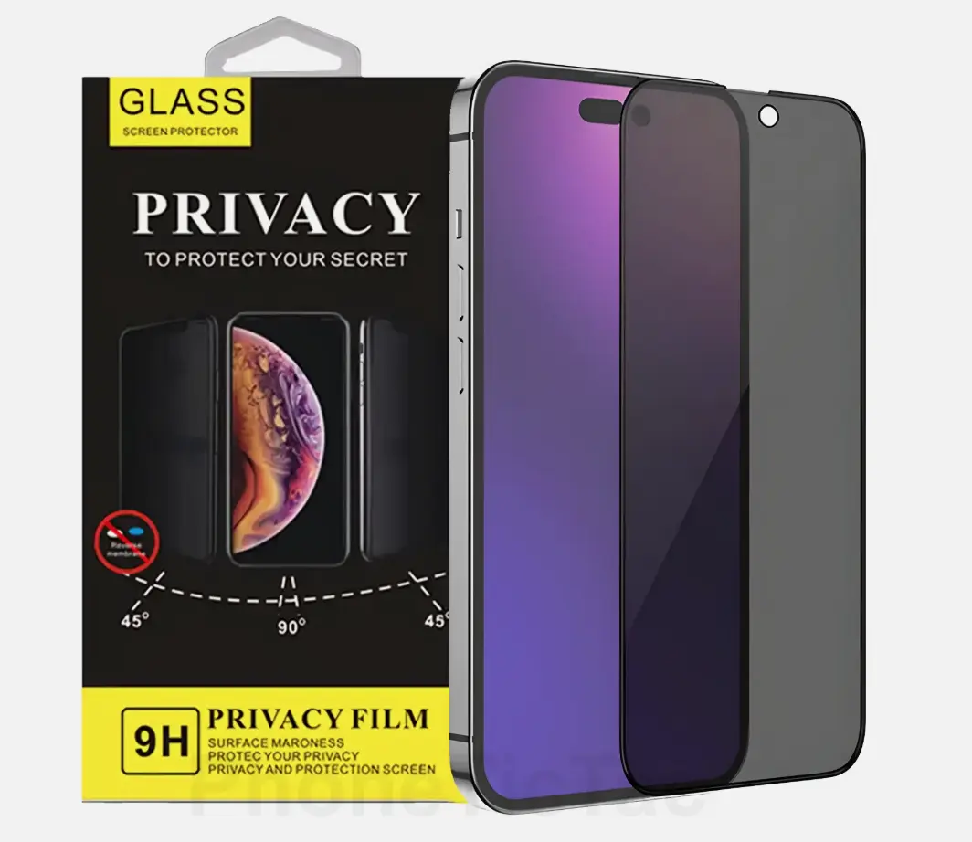Anti Spy Privacy Screen Protector Tempered Glass  for iPhone 11-16 Series | Pro/Pro Max | X/XS/XR/SE |