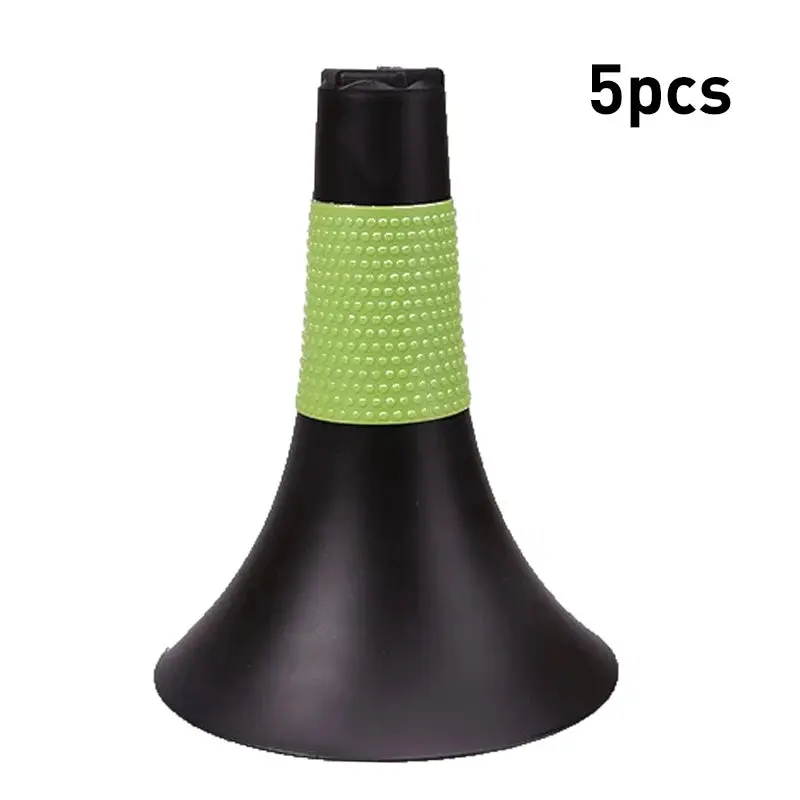 5PCS 23cm Agility Marker Cones – Flexible Training Cones for Football, Basketball & Speed Drills 5