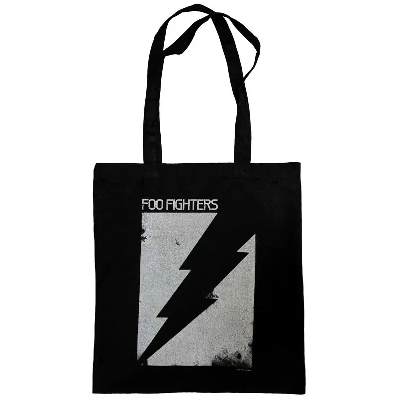 Foo Fighters Ex-Tour Lightning Bolt Tote Bag - (UTRO9437) 0