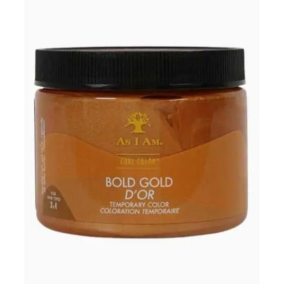 As I Am Curl Color Bold Gold Temporary Color 182g 2