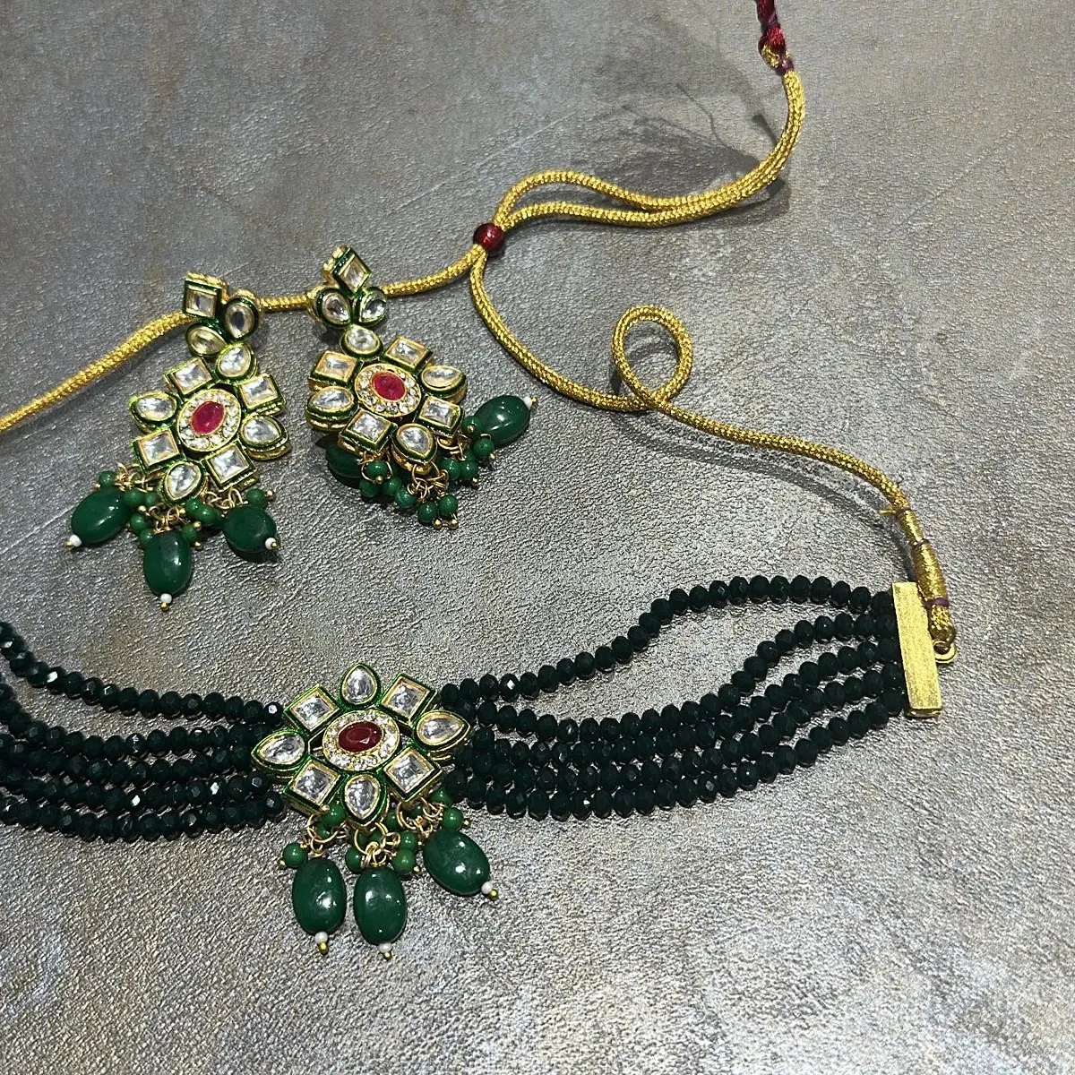 Full set with earrings