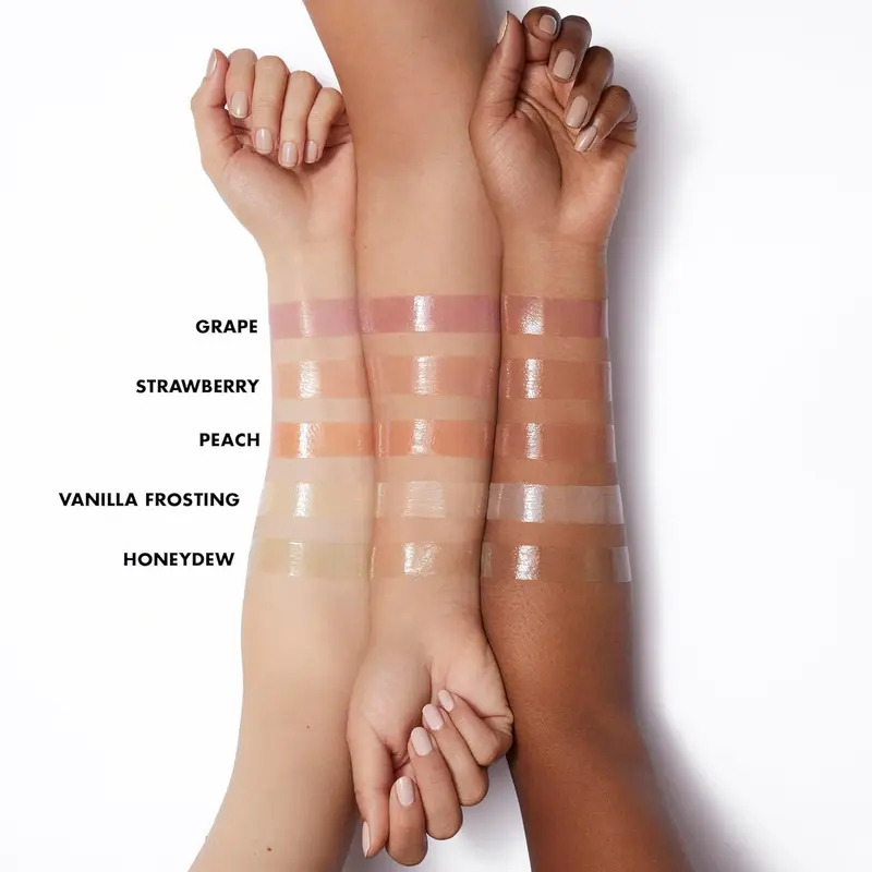 Moisturising Lip Balm For A Sheer Tint Of Colour, Infused With Hyaluronic Acid, Vegan & Cruelty-free, Strawberry 3