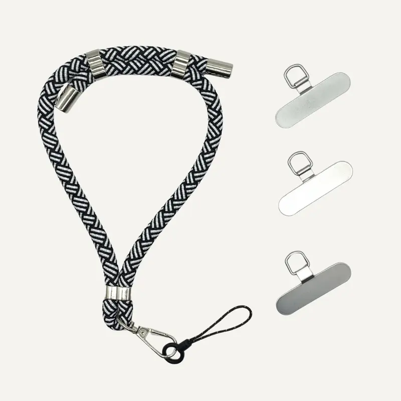 Adjustable METAL 8mm Anti-theft re-usable mobile Wristlet Smartphone 2