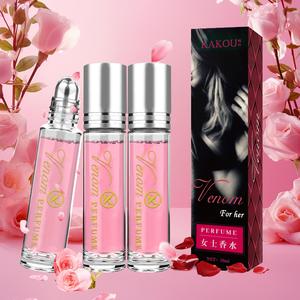 10ml Exquisite Women's Perfume, Roll-on Perfume, Refresh Floral and Fruity Fragrance, Portable Perfume for Dating, Travel, Work & Other Occasions, Gifts for Birthday, Cosmetics