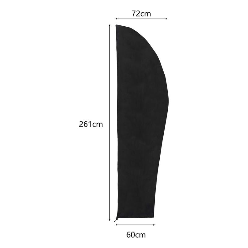 Livingandhome Outdoor Waterproof Umbrella Parasol Cover with Zipper 8