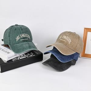 Vintage Los Angeles Embroidered Baseball Cap, 1 Count Casual Outdoor Sports Hat for Men & Women, Adjustable Sun Protection Cap for Daily Wear, Adjustable Fit