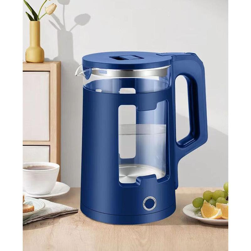 2.3L 2000W Electric Kettle with Keep Warm Function Window-Glass Double Wall 6