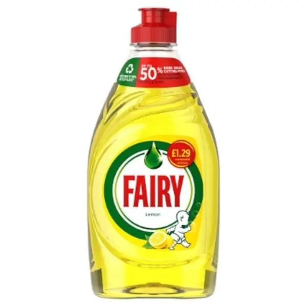 FAIRY WASH UP - LEMON (10 PACK) Cleaning Household