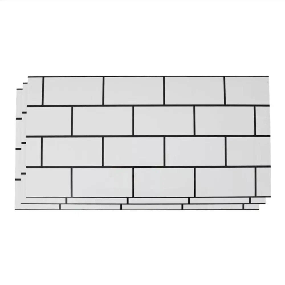 Peel and Stick Marble Tile Stickers – 20-Pack Wall Decals for Bathroom, Kitchen – Instant Home Makeover, Easy Install, Stylish Surface Update