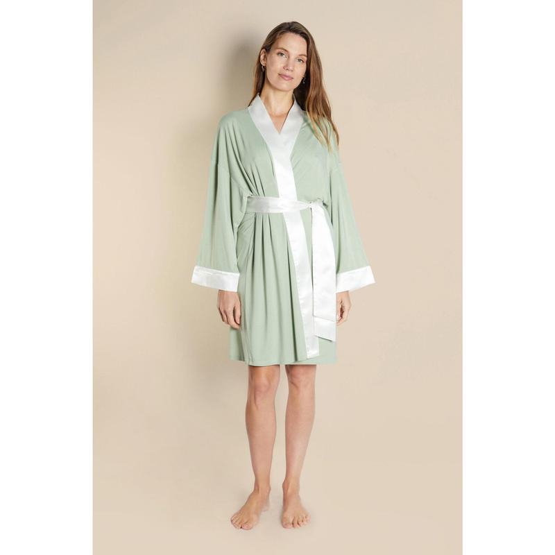 Lightweight Short Dressing Gown - Hestia 1