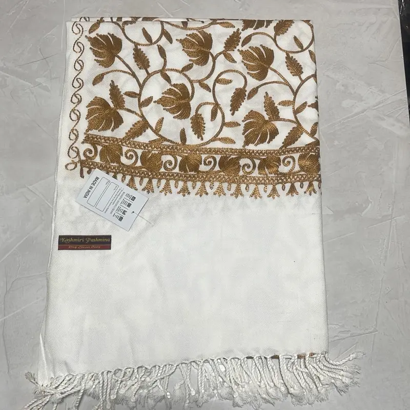 Kashmiri Pashmina Women's Shawl with New Design #hijab#stylish 7
