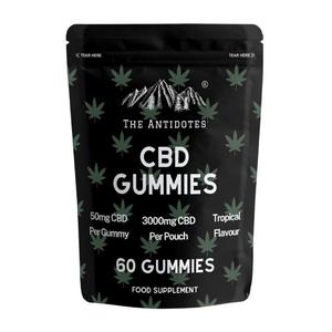 Tropical CBD Gummies - 3000mg (60 Gummies)