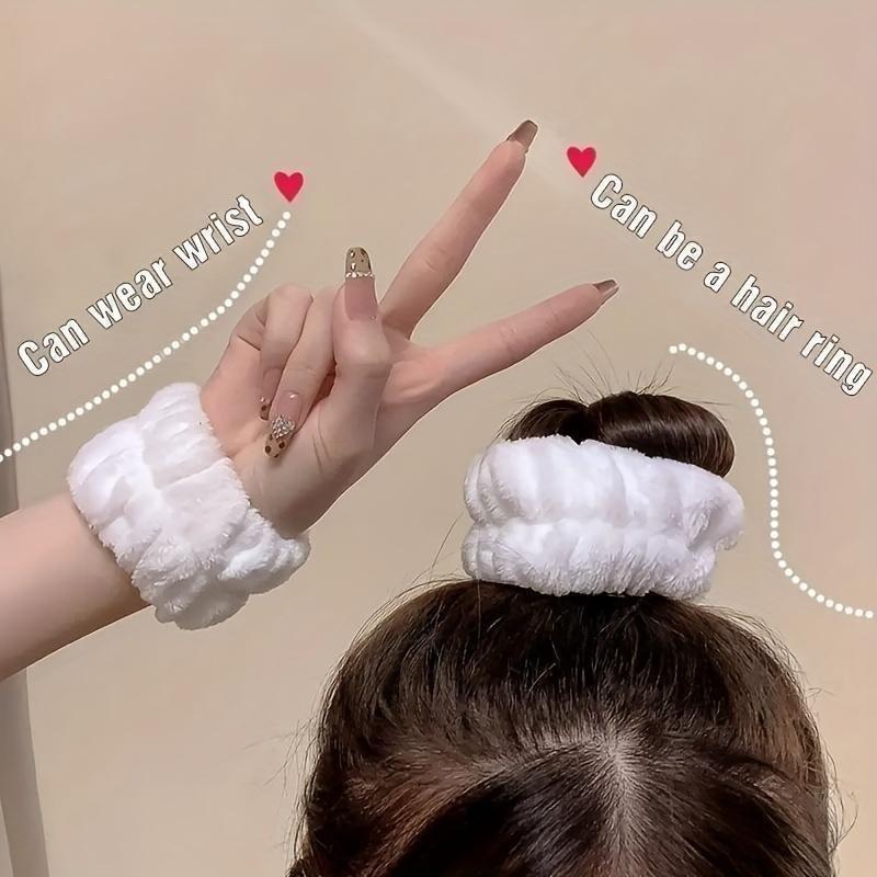 (Gift 3)2pcs Face Washing Wrist With Magic Device To Absorb Water To The Cuff Exercise Sweat Wiping Bracelet Sweat Absorbing Sleeve To Wash And Moisture-proof Sleeve To Protect Wrist 4