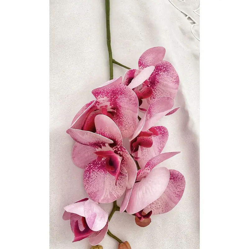 Artificial Orchid, Pink Orchid, Pink Flowers, Real Touch Orchids, Faux Orchid Artificial Flowers Gift for Her, Wedding Flowers, Home Decor 4