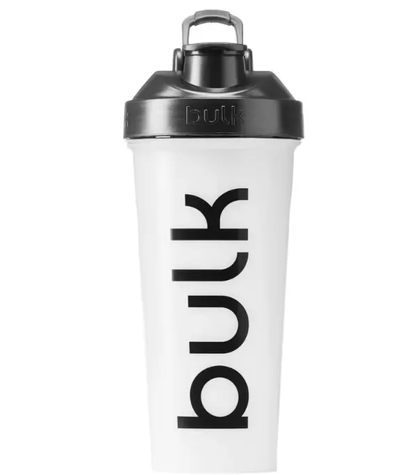 Bulk Iconic Shaker Bottle, 750ml, Clear, Leak-Proof, BPA-Free, Wire Mixing Ball for Lump-Free Shakes, Convenient Carry Handle, Transparent Fill Level, Dishwasher Safe 0
