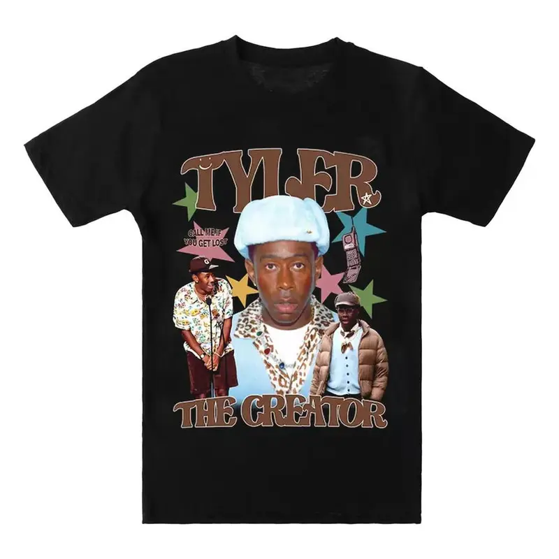 New Tyler The Creator Unisex Men S-5XL T-Shirt (Black) 0