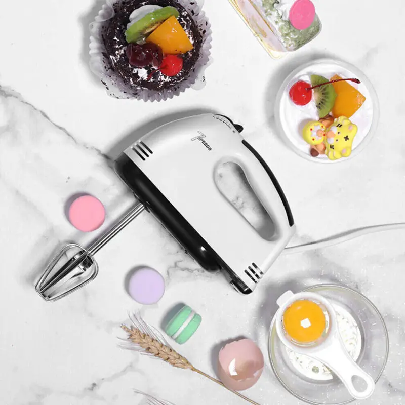 Electric Handheld Whisk 7-Speed Hand Mixer Kitchen Egg Beater Cream Cake Blender kitchen  appliances 6