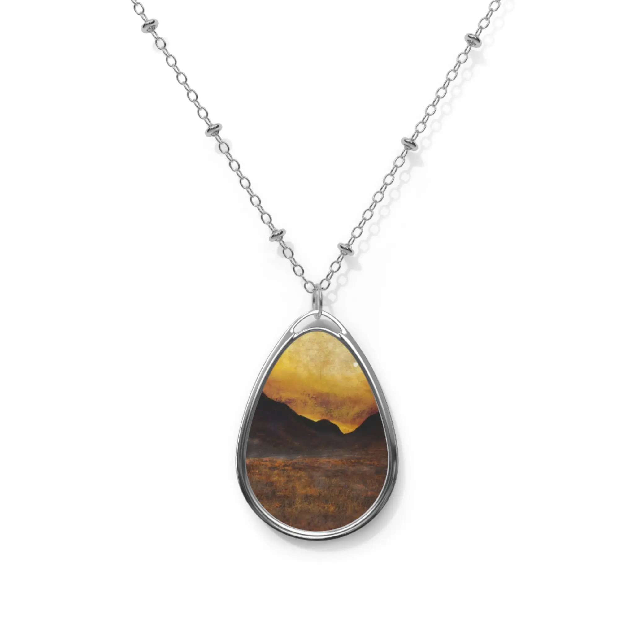 Glencoe Moonlight Art Necklace