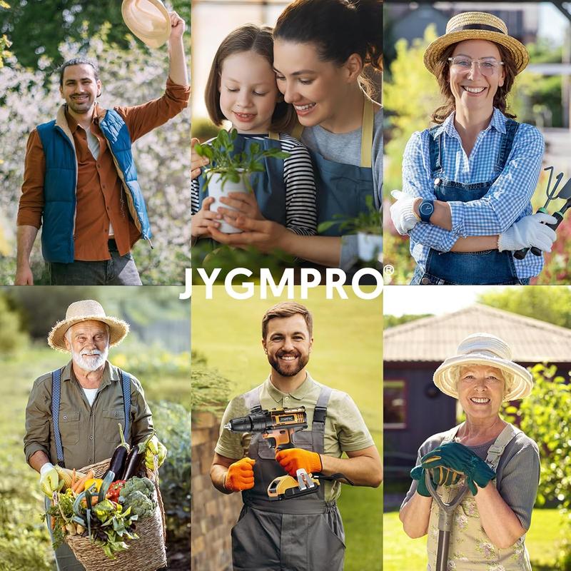 JYGMPRO Cordless Drill Driver 21V, Hammer Drill with 2 Batteries 2000mAh, 25+3 Torque, 42N.m Max Electric Drill, 30PCS Drill Bits, 2 Speed, LED Light for Home and Garden DIY Project 8