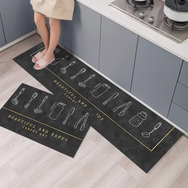 Product Introduction of Kitchen Mat Long Floor Mat Carpet Bedside Carpet 3