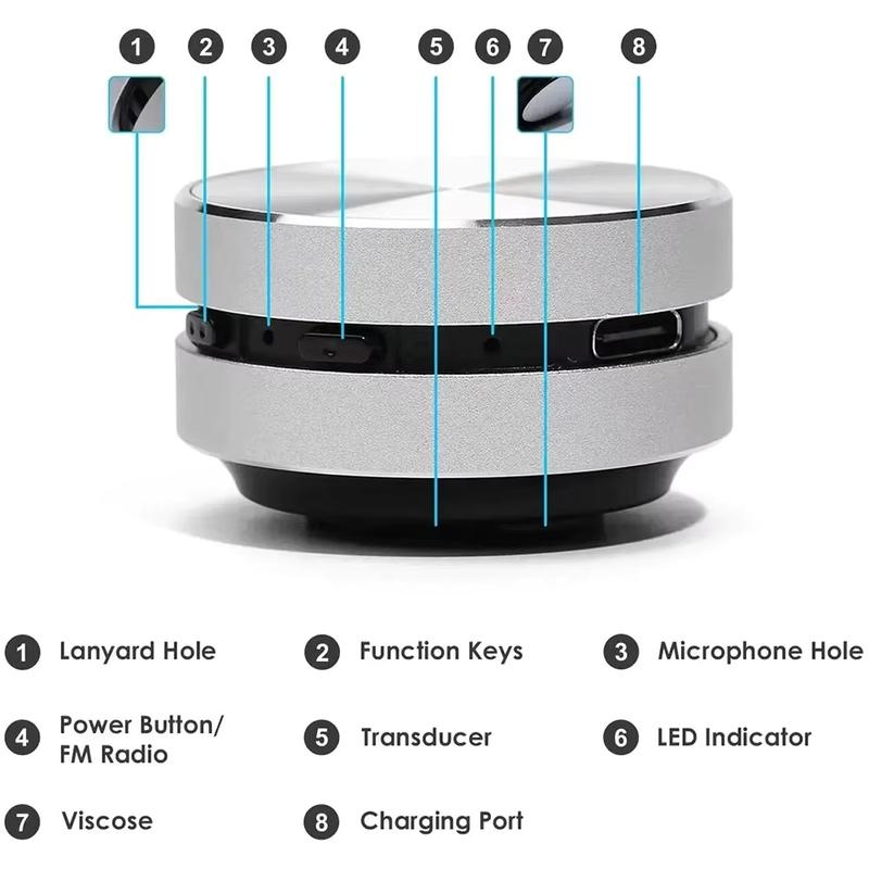 2025 New Bone Conduction Speaker Bluetooth-Compatible TWS Wireless Stereo Sound Hummingbird Speaker With FM Radio Dropshipping 5