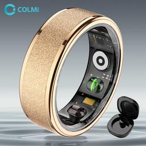 COLMI R10 Smart Ring, 1 Count Rechargeable Smart Ring with Body Temperature, 5ATM Waterproof Durable Tracker for Women & Men, Wireless, Portable, Durability #TikTokMadeMeBuyIt #SummerSale