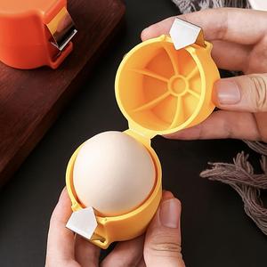 Egg Separator, Stainless Steel Egg Shell Peeler, Quick Egg Peeler, Easy-clean Kitchen Baking Tool, Yolk Divider for Home Kitchen Baking House, Utensils