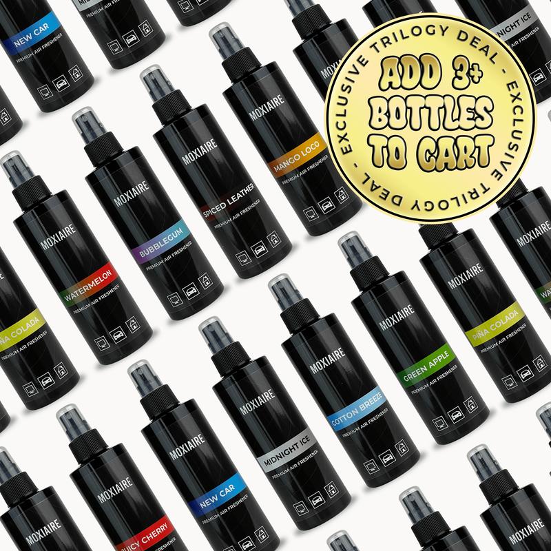 Premium Trilogy Set (Add 3+ Bottles To Cart) - Create Your Own Air Freshener Bundle - Long-Lasting Luxury Fragrance - Luxury Air Fresheners - Room Spray - Scent For Car, Home and Office - 10 Scents To Choose From 1
